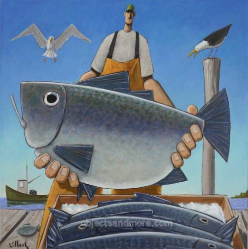 Big Blue Fish by DAVID WITBECK